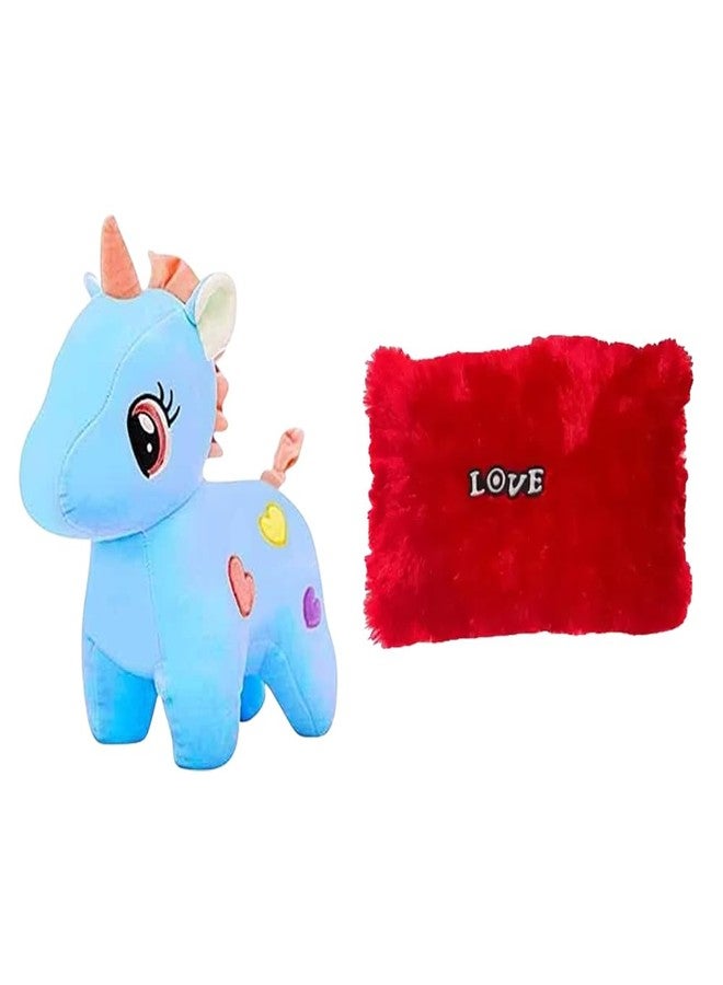 KPN Toy Figure Combo Pack of Unicon & Love PillowR Mini Character Figurines Set with Bright Colours & Smooth Finish | Playtime Display Set for Home, Desk Decor & Gifting - Image 1